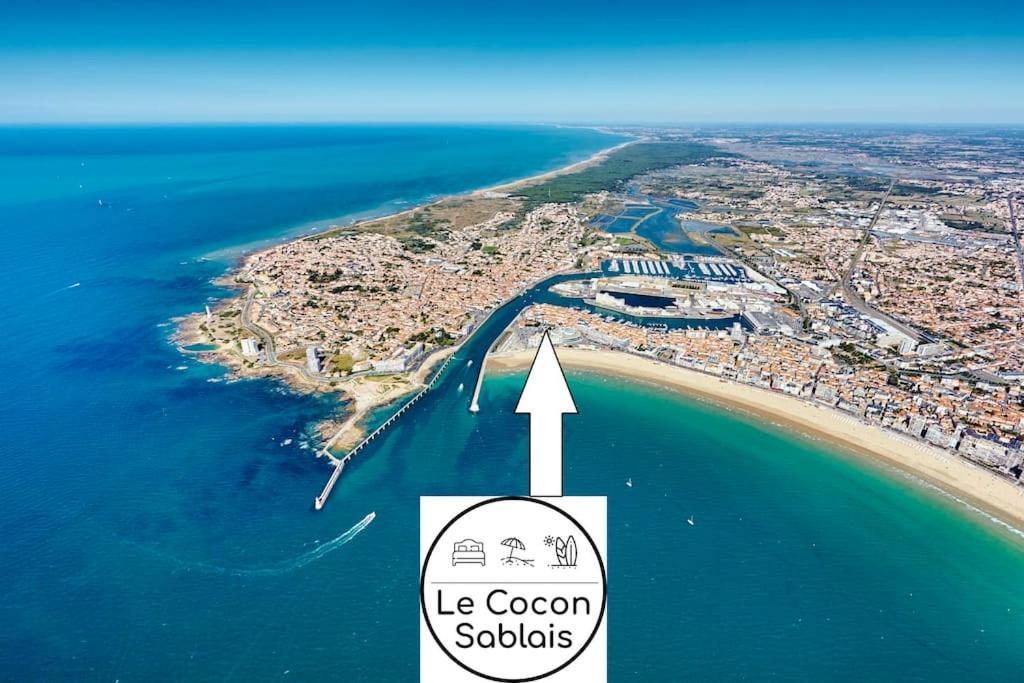 Tiny Studio Terrasse, Hypercentre La Plage A 2 Pas ! Ле-Сабль-д’Олон Экстерьер фото